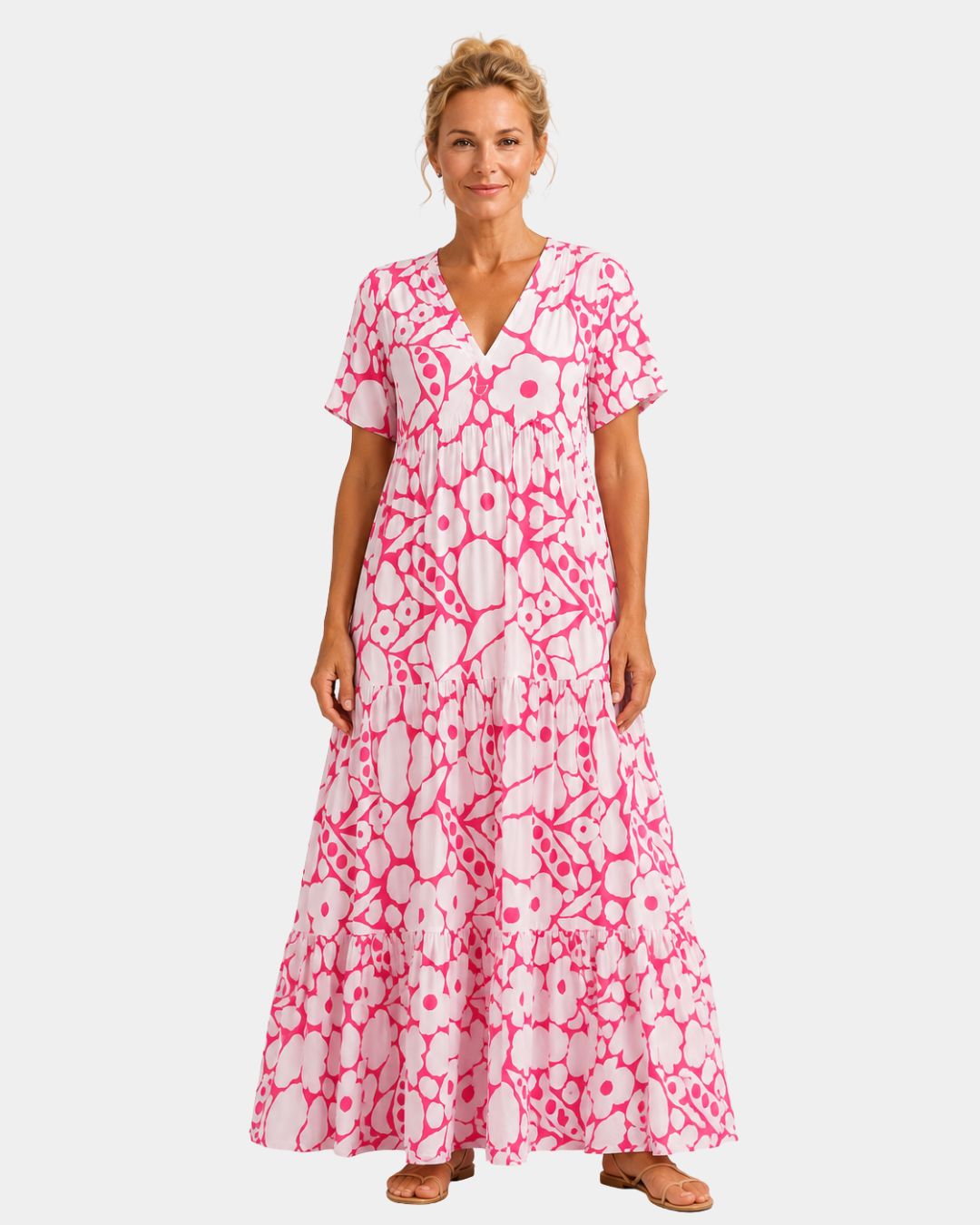 Achilde | Floral maxi dress