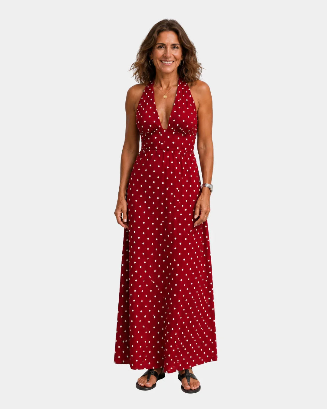 Lucerenne | Robe à pois
