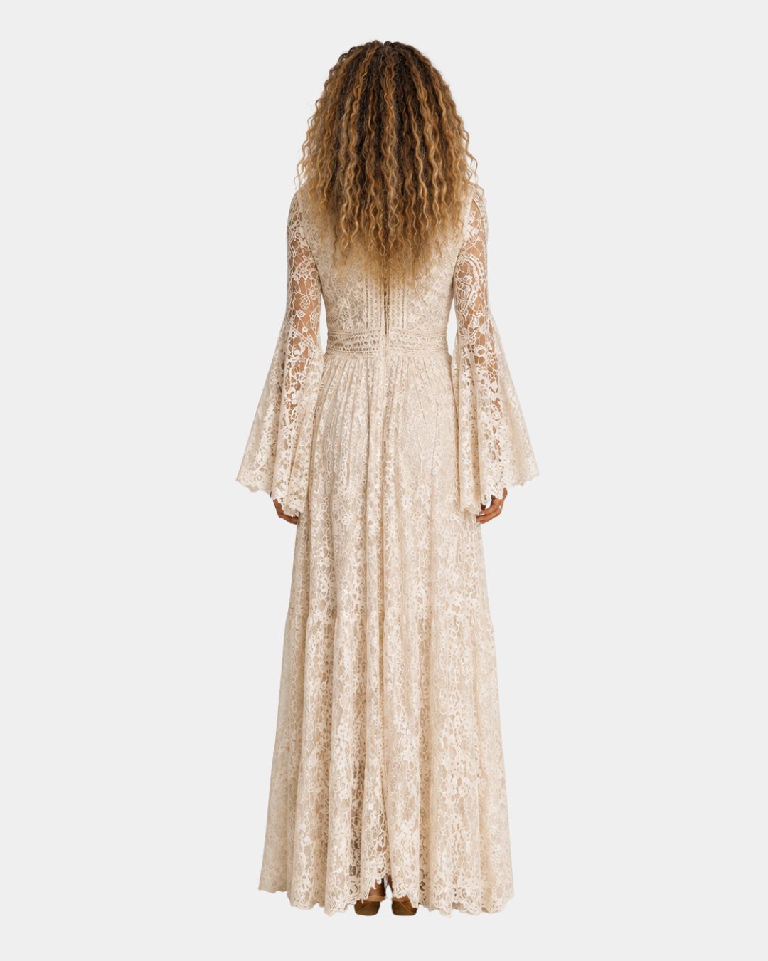 Annoncelle | Robe longue vintage à coupe sirène
