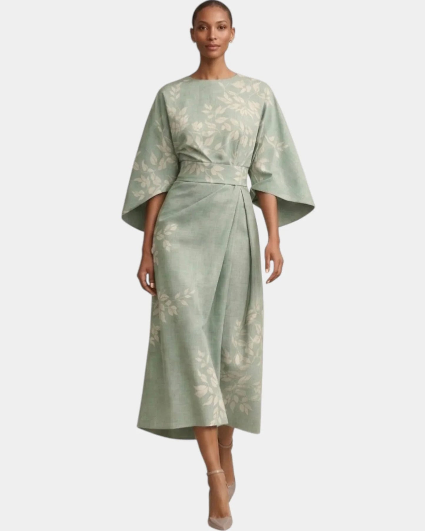 Vera | Robe midi fleurie