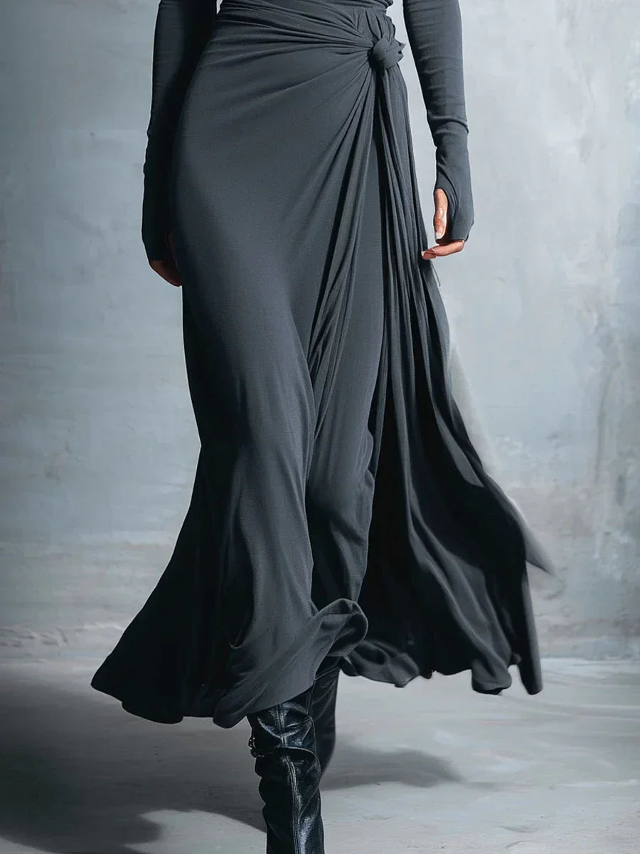 Renee | Robe Maxi Drapée