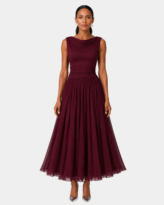 Odelinde | Robe midi élégante