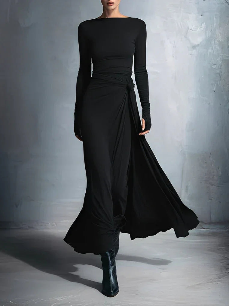 Renee | Robe Maxi Drapée