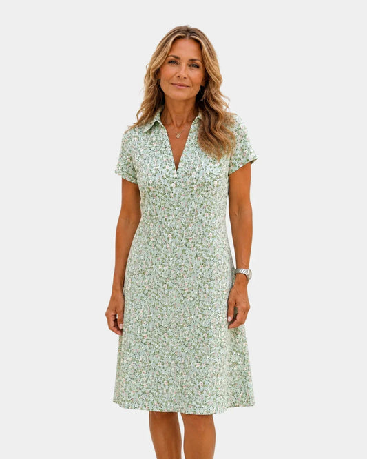 Hersilie | Robe décontractée avec motif floral