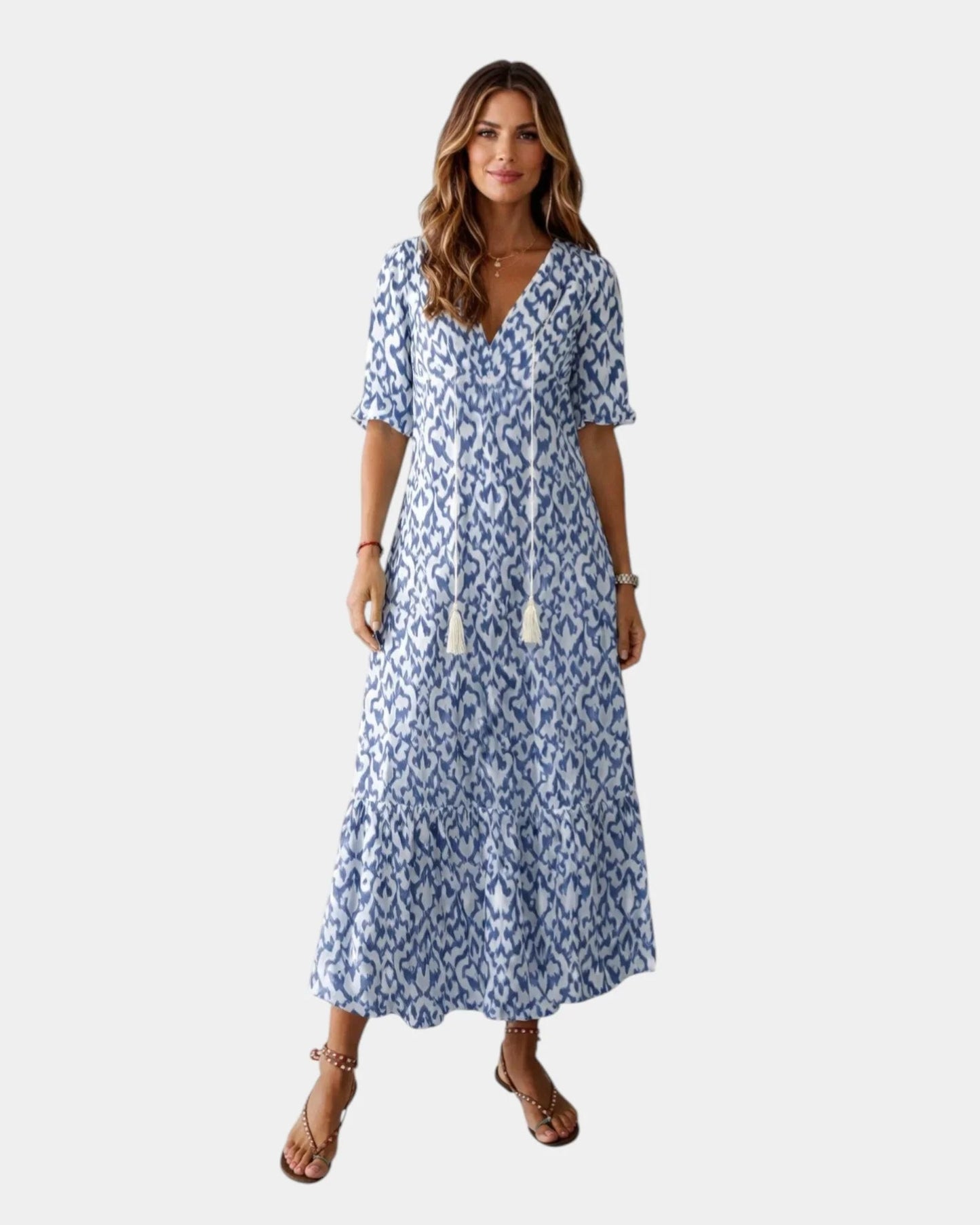 Nina | Robe maxi élégante