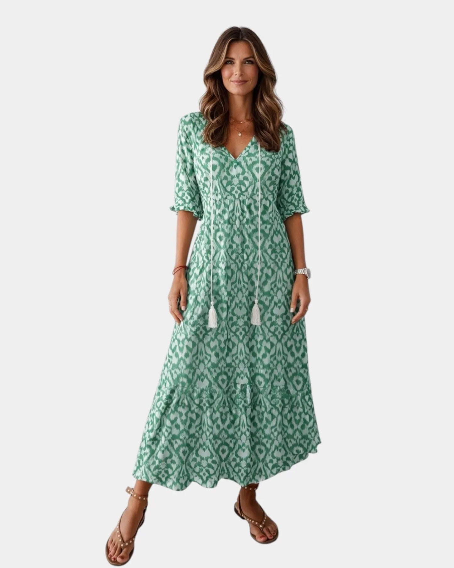 Nina | Robe maxi élégante