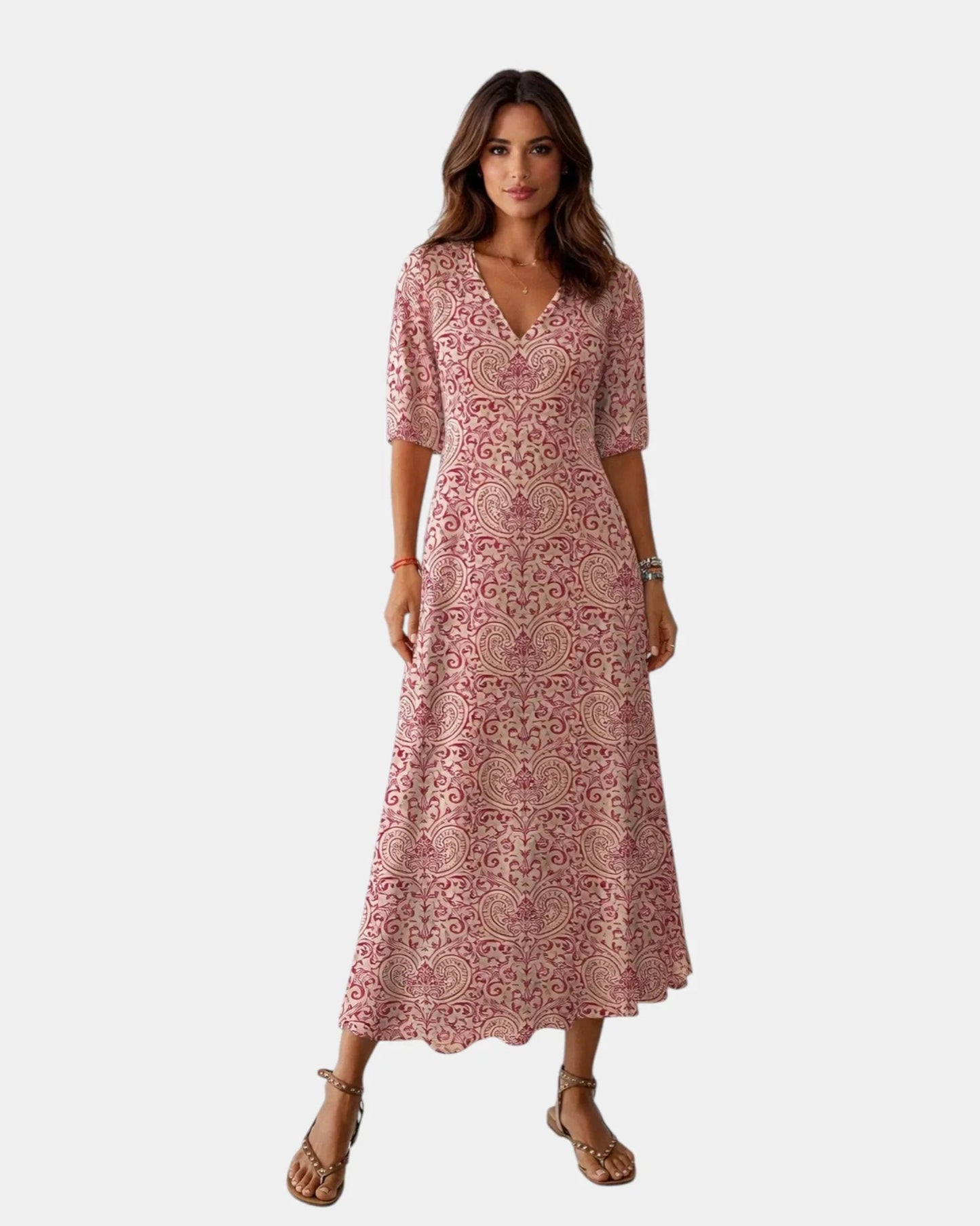 Nina | Robe maxi élégante