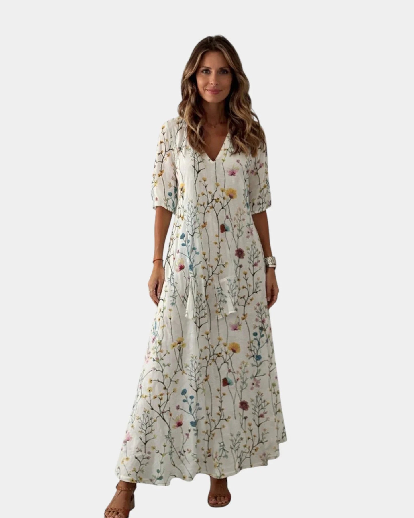 Nina | Robe maxi élégante