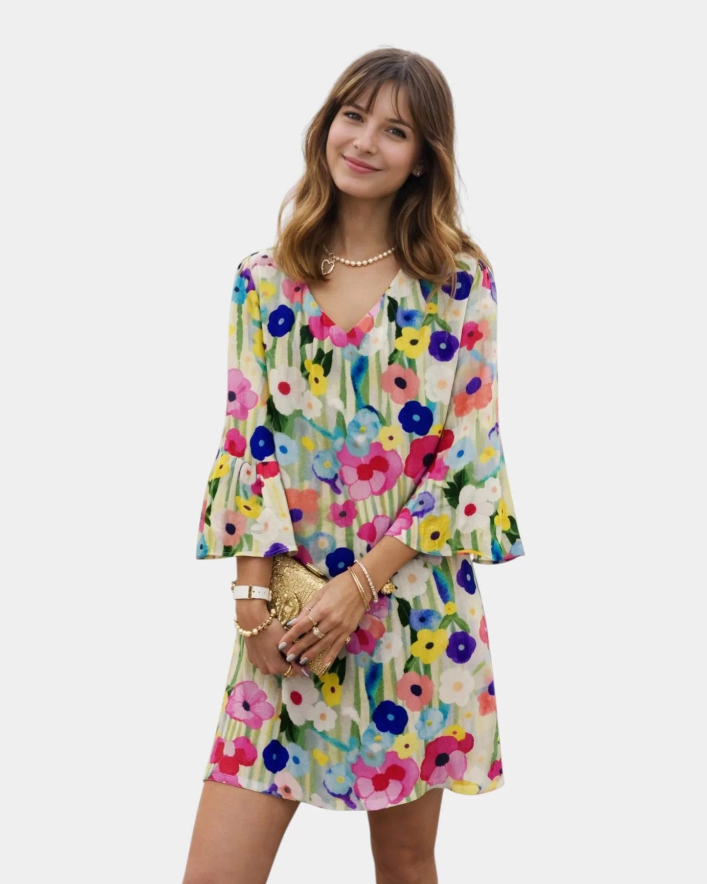 Renée | Robe Mini Élégante