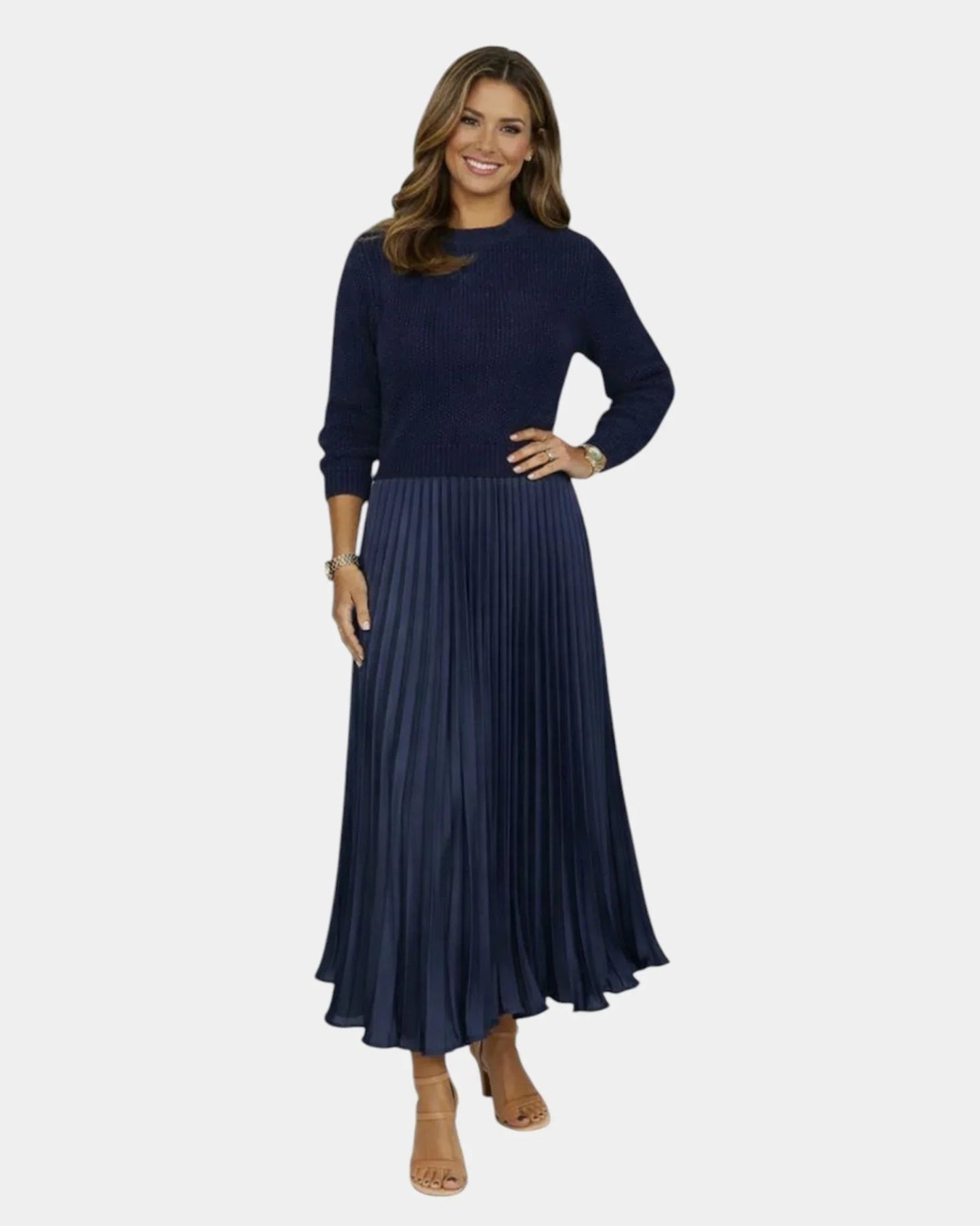 Béatris | Robe effet blouse
