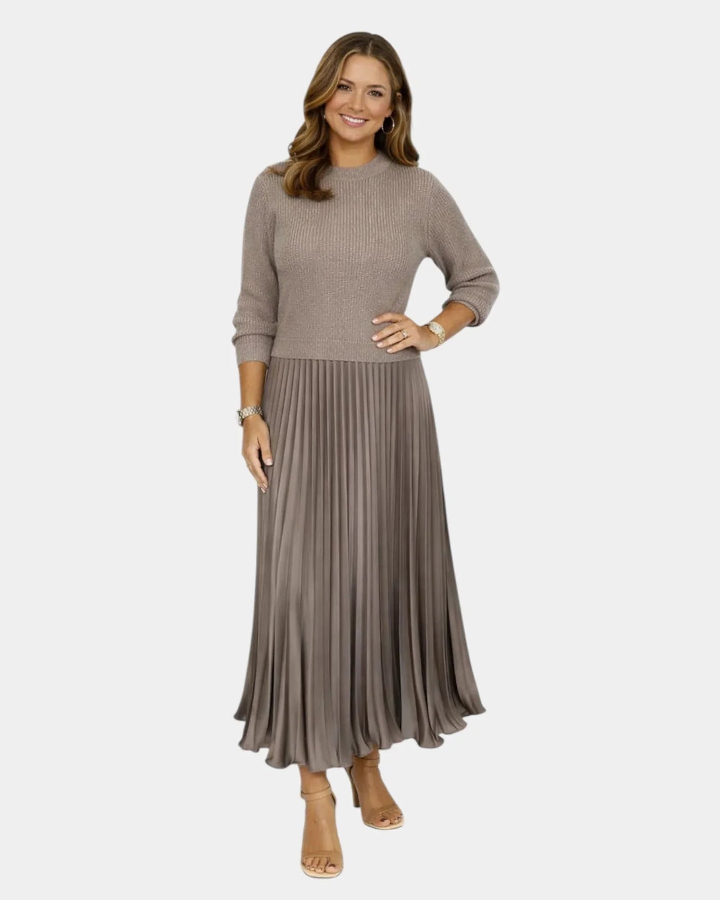 Béatris | Robe effet blouse