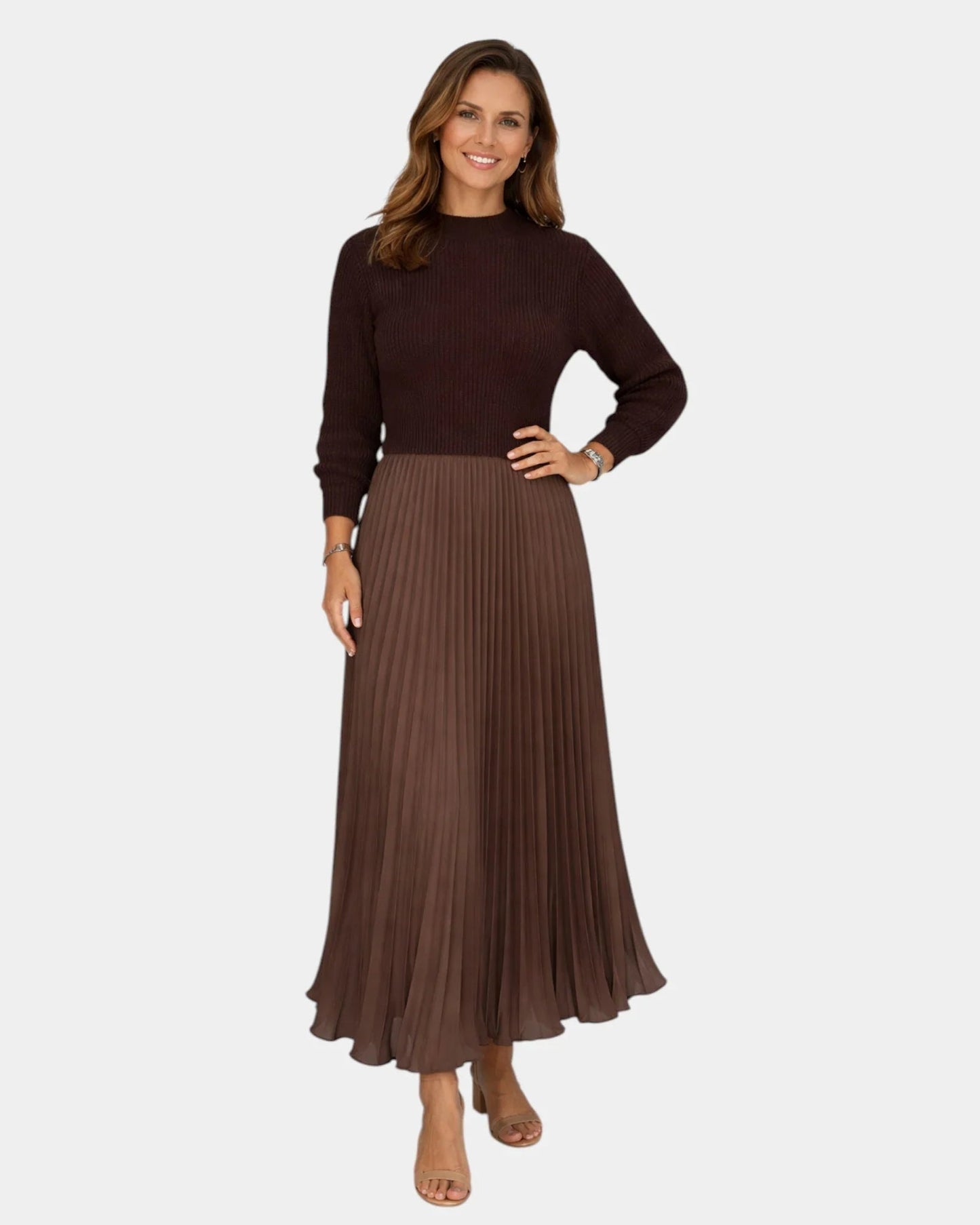 Béatris | Robe effet blouse