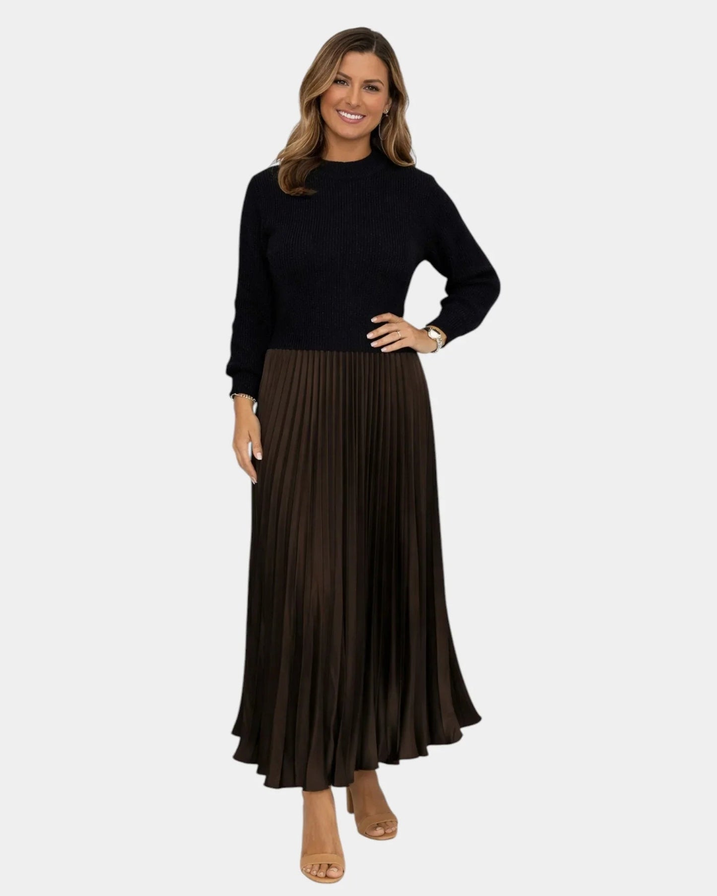 Béatris | Robe effet blouse