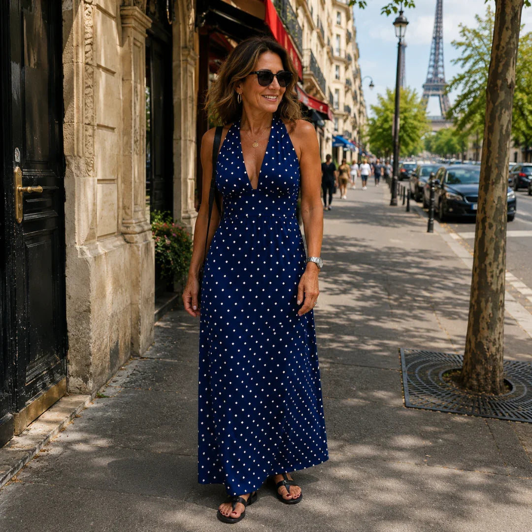 Lucerenne | Robe à pois