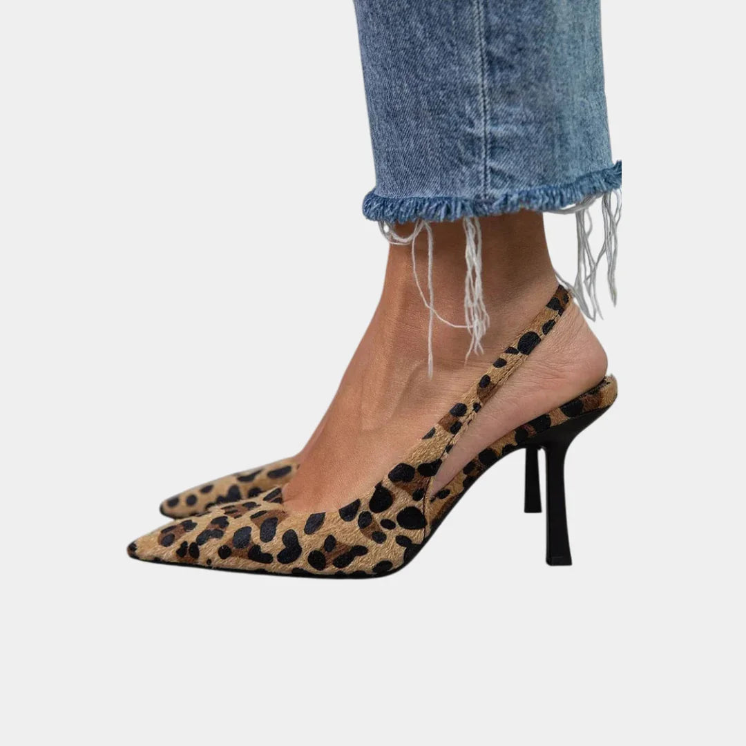 Élodie | Décolleté animalier