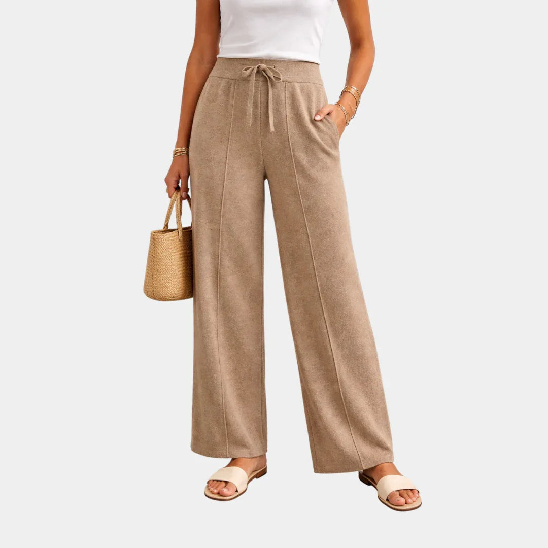 Ewa | Pantalon en Laine Mérino Pure