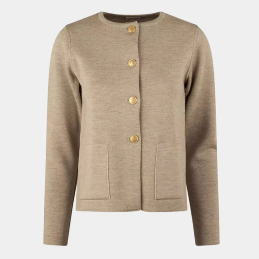 Anne | Cardigan en laine mérinos