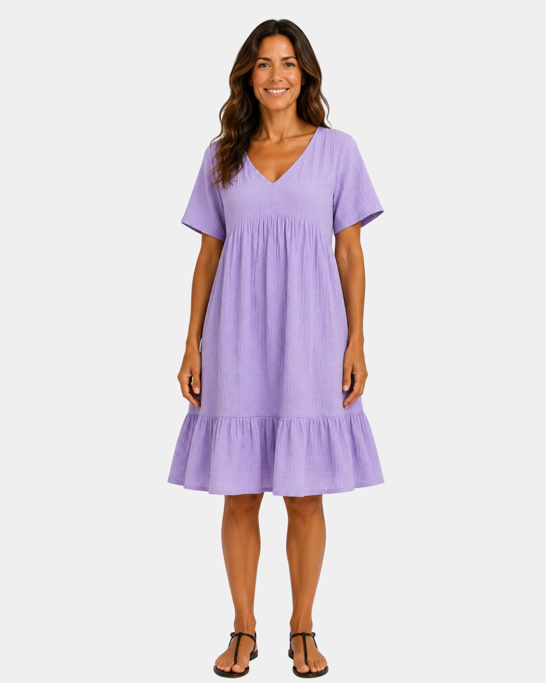 Alixandre | Robe midi texturée
