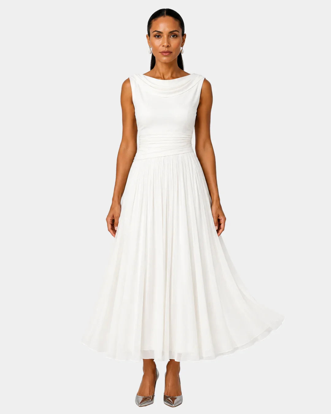 Odelinde | Robe midi élégante