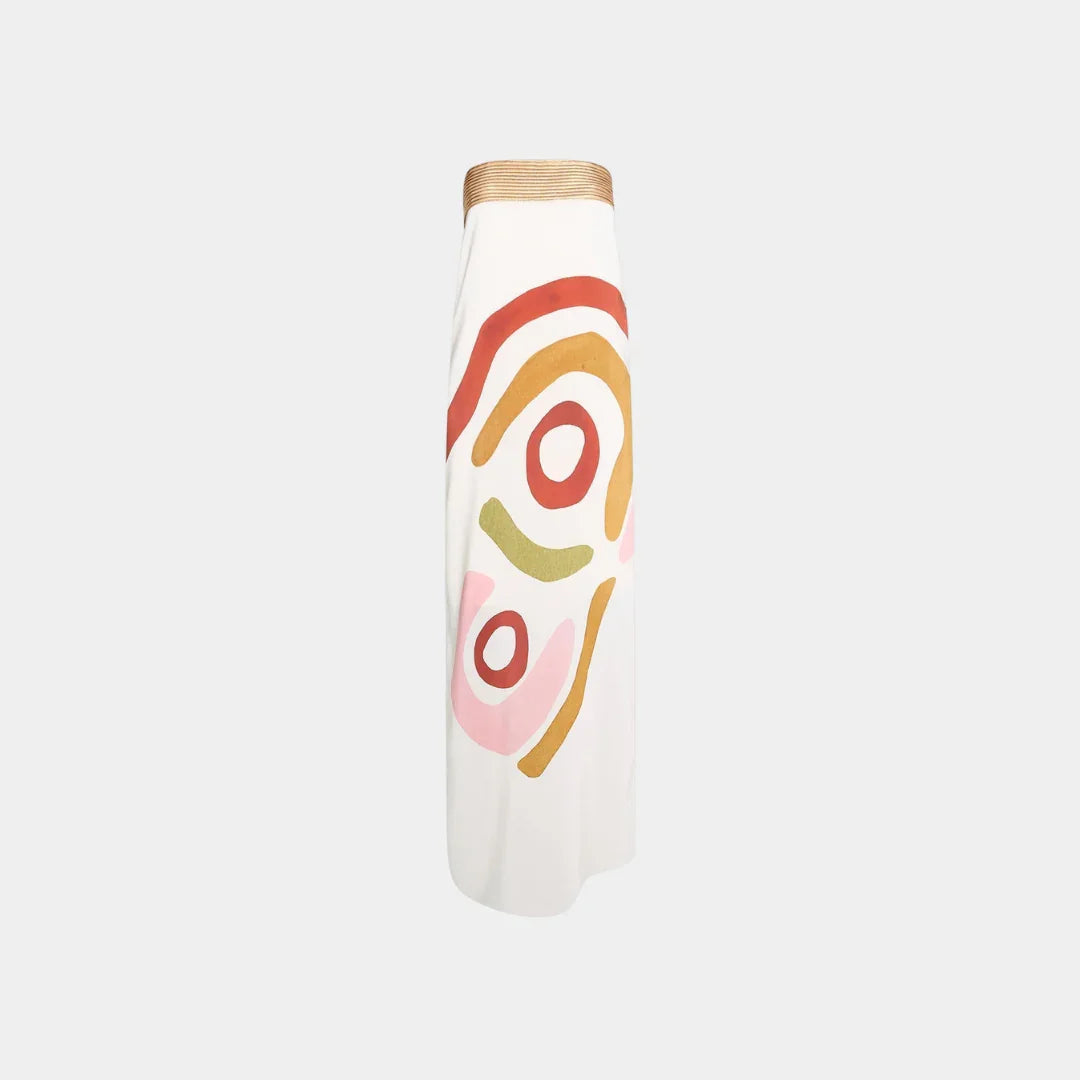 Pénélope | Robe Midi Découpée Femme