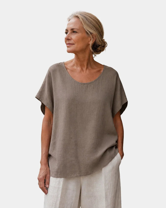 Délie | Blouse décontractée idéale pour l'été