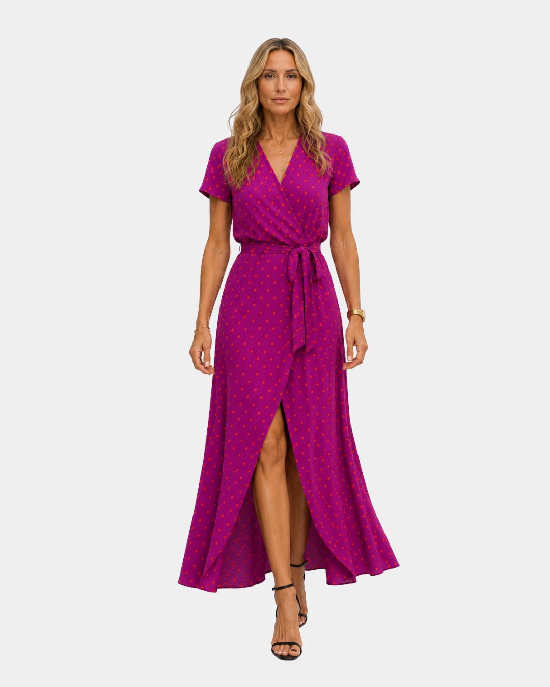Aurélisse | Robe élégante avec décolleté en V