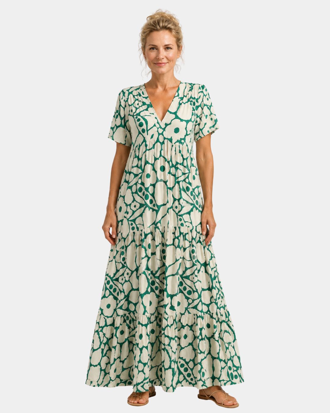 Achilde | Floral maxi dress
