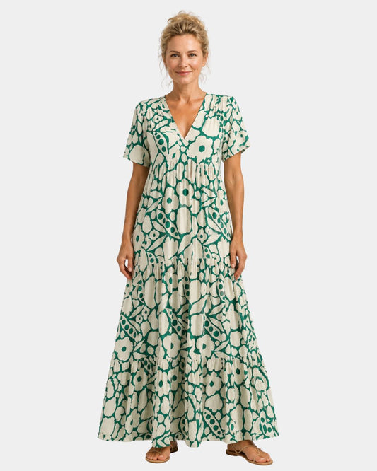 Achilde | Floral maxi dress