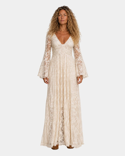 Annoncelle | Robe longue vintage à coupe sirène