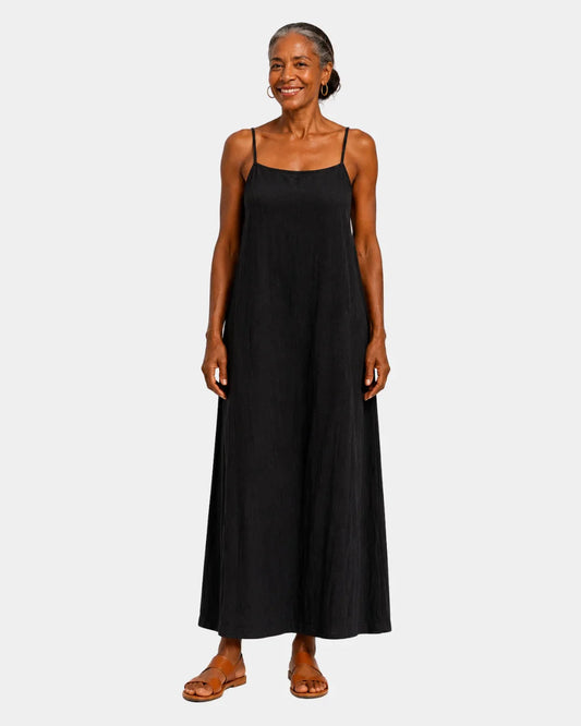 Désideria | Robe longue à fines bretelles