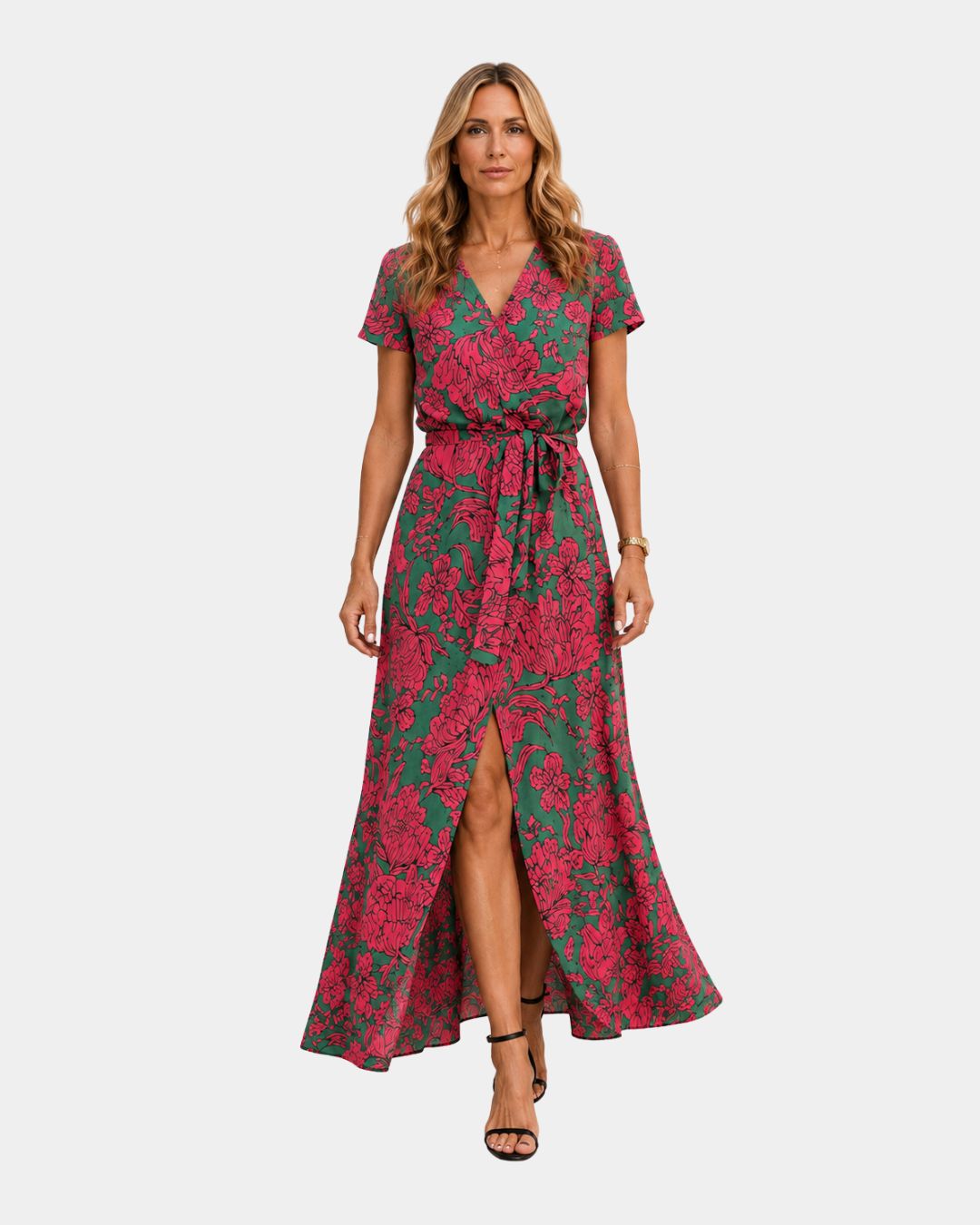 Aurélisse | Robe élégante avec décolleté en V