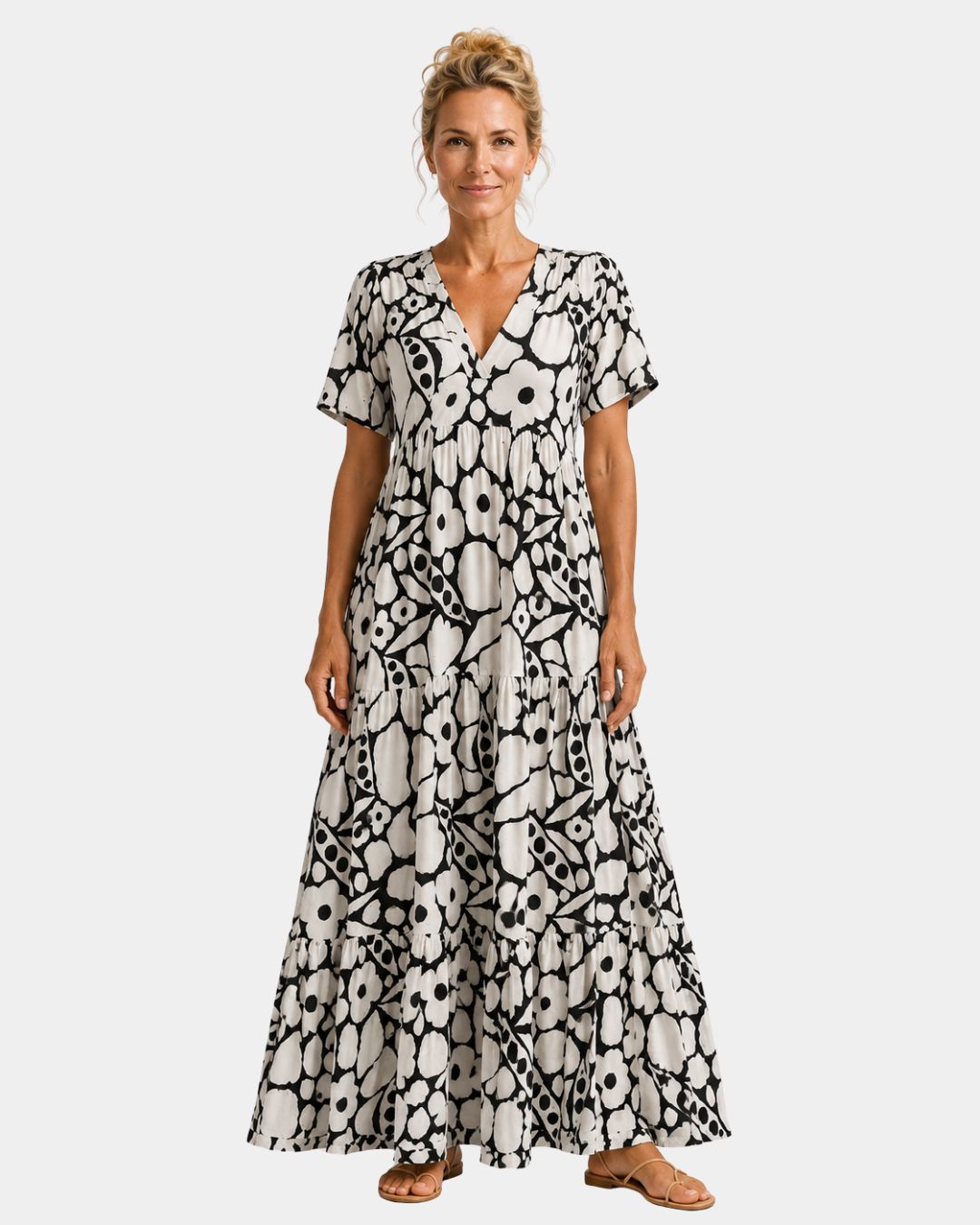 Achilde | Floral maxi dress