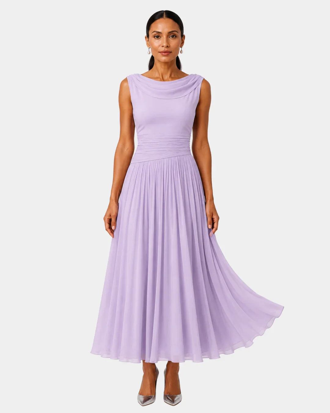 Odelinde | Robe midi élégante
