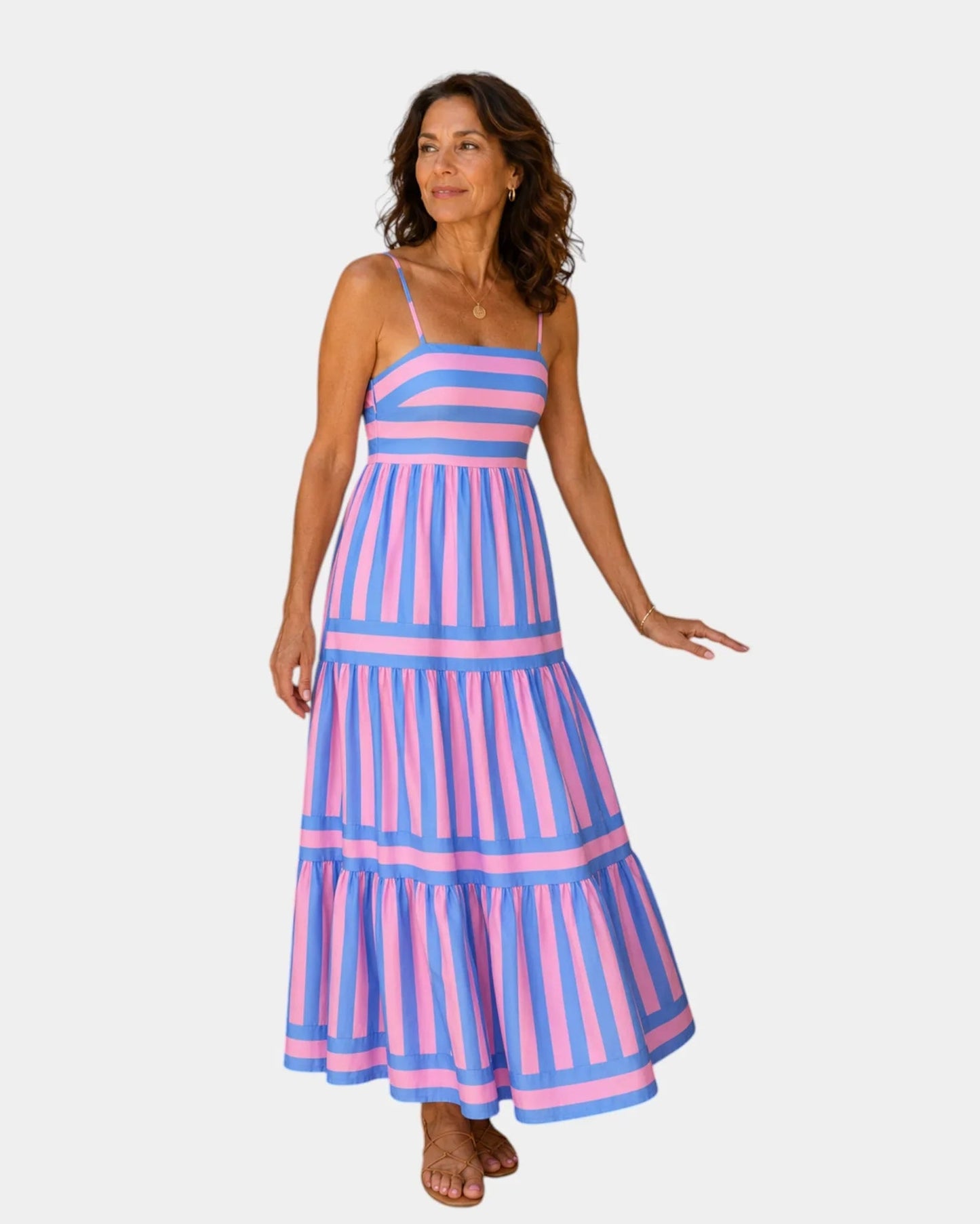 Héloïsa | Robe à fines bretelles