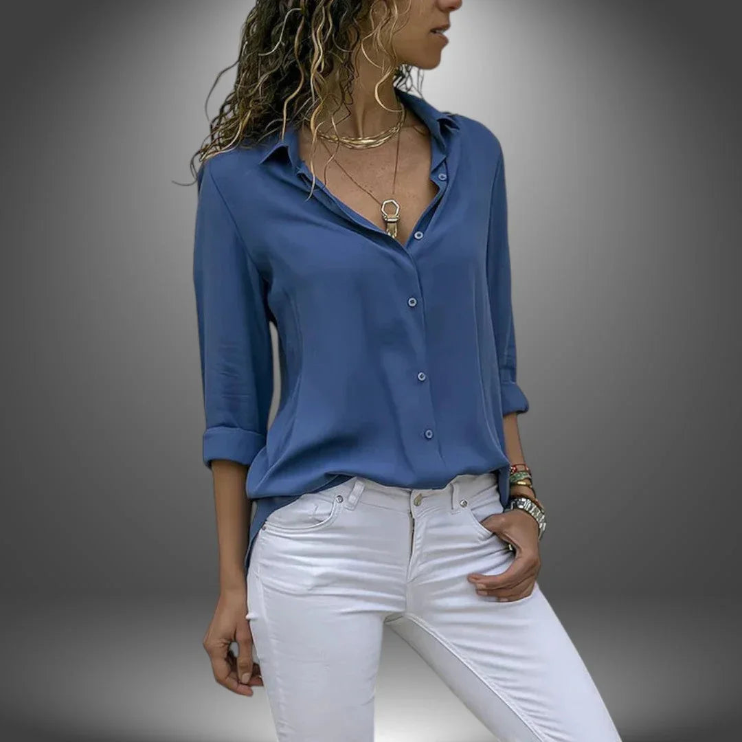 Valeria | Blouse Classique à Boutons
