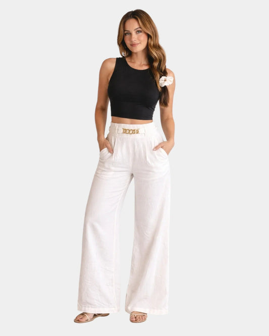 Audrey | Pantalon large élégant