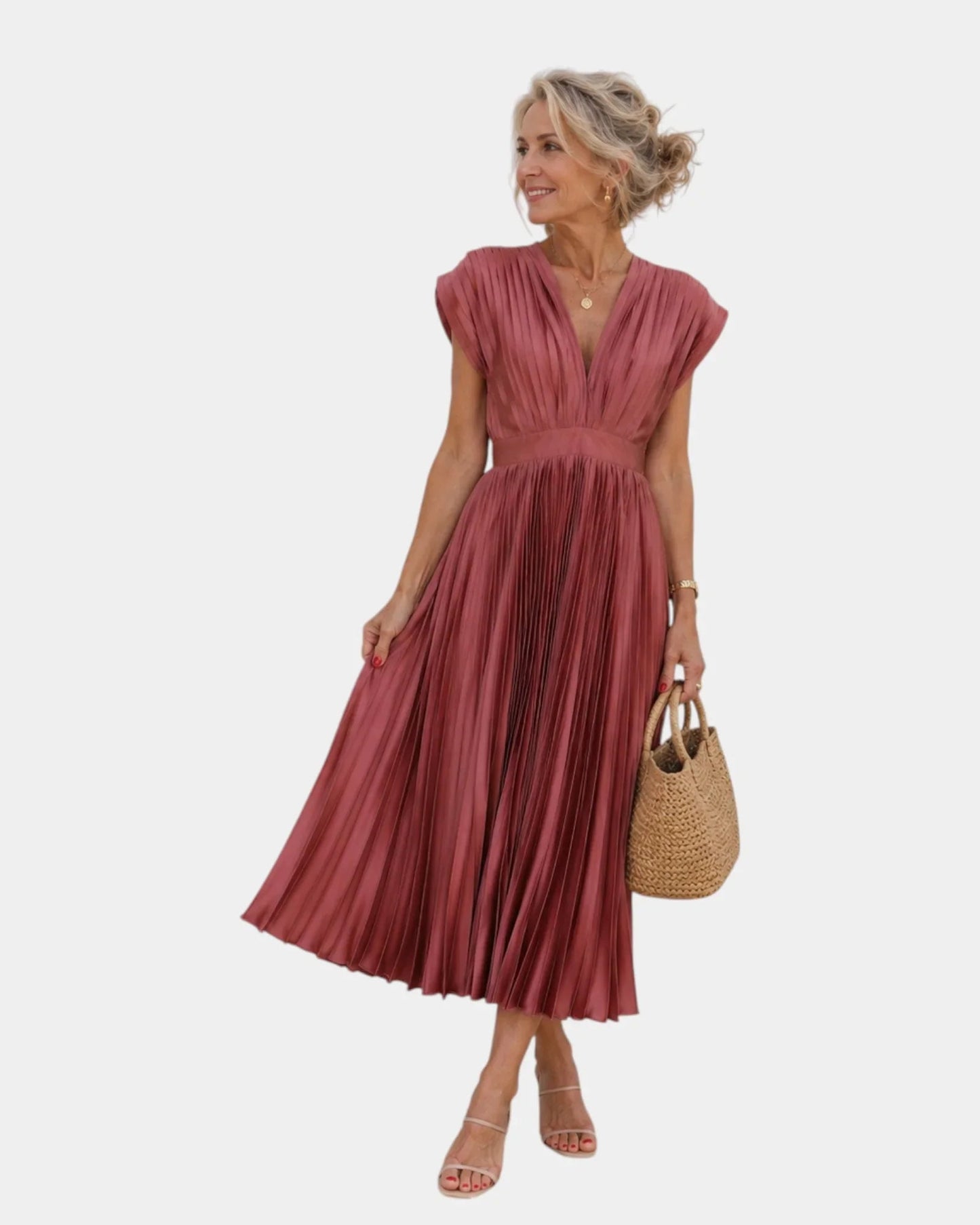 Colombe | Robe longue fluide