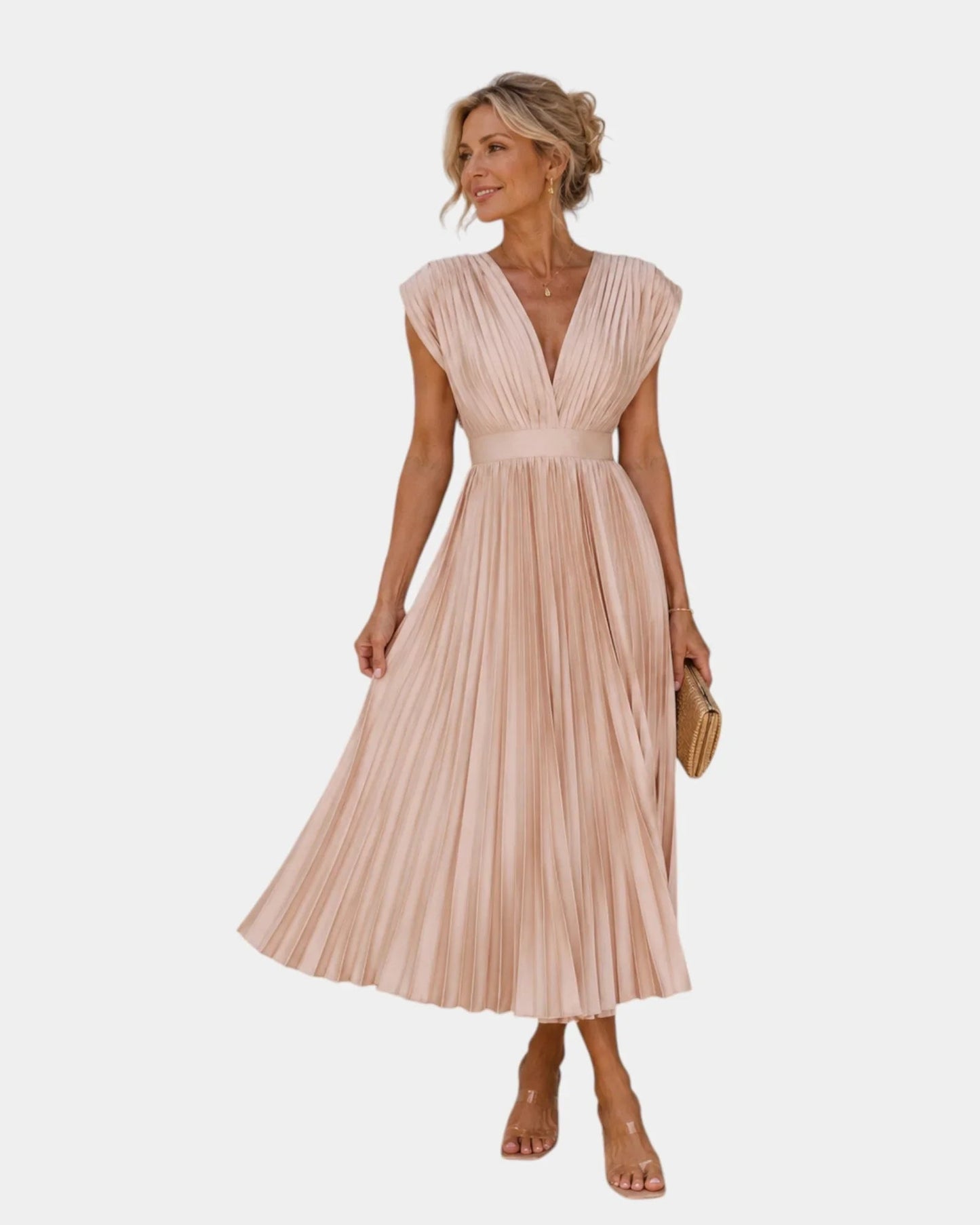 Colombe | Robe longue fluide