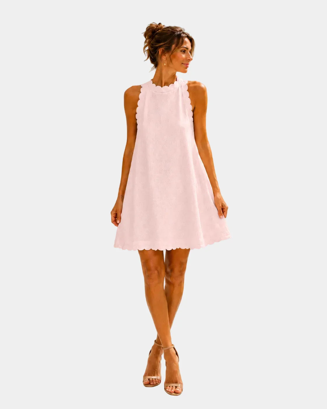 Agneline | Robe Courte Minimaliste