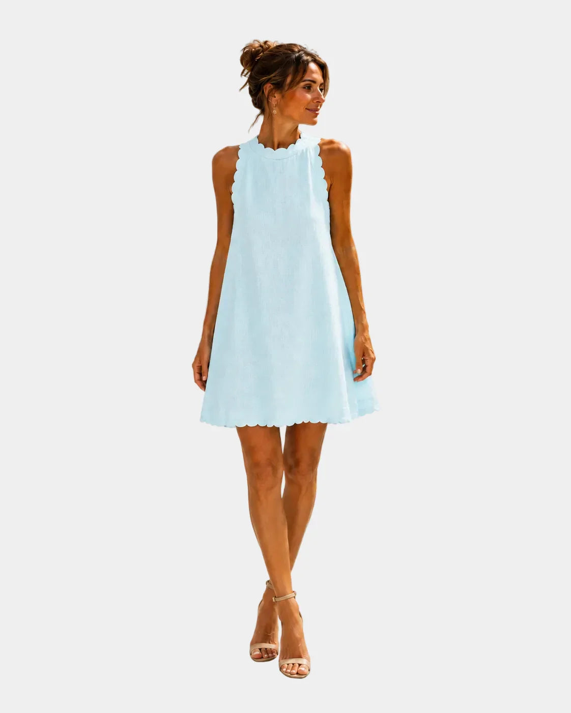 Agneline | Robe Courte Minimaliste