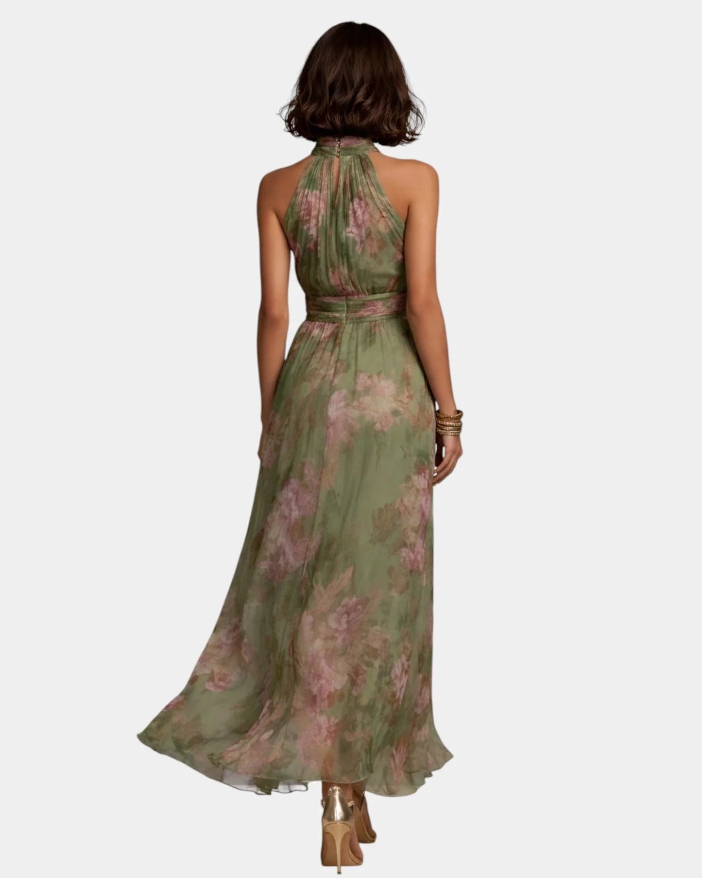 Maïa | Robe longue fleurie élégante