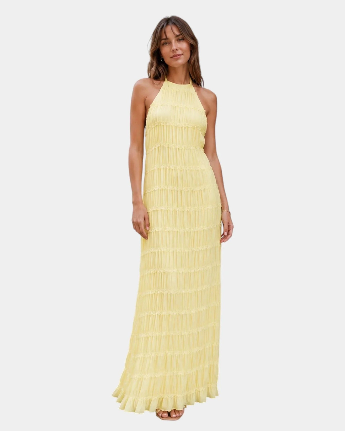 Éliane | Robe longue d'été