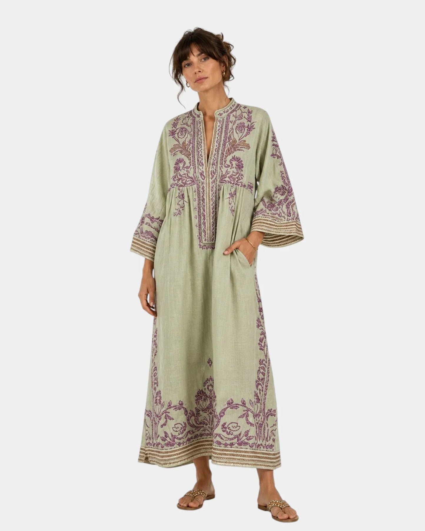 Aïssata | Robe boho au charme méditerranéen