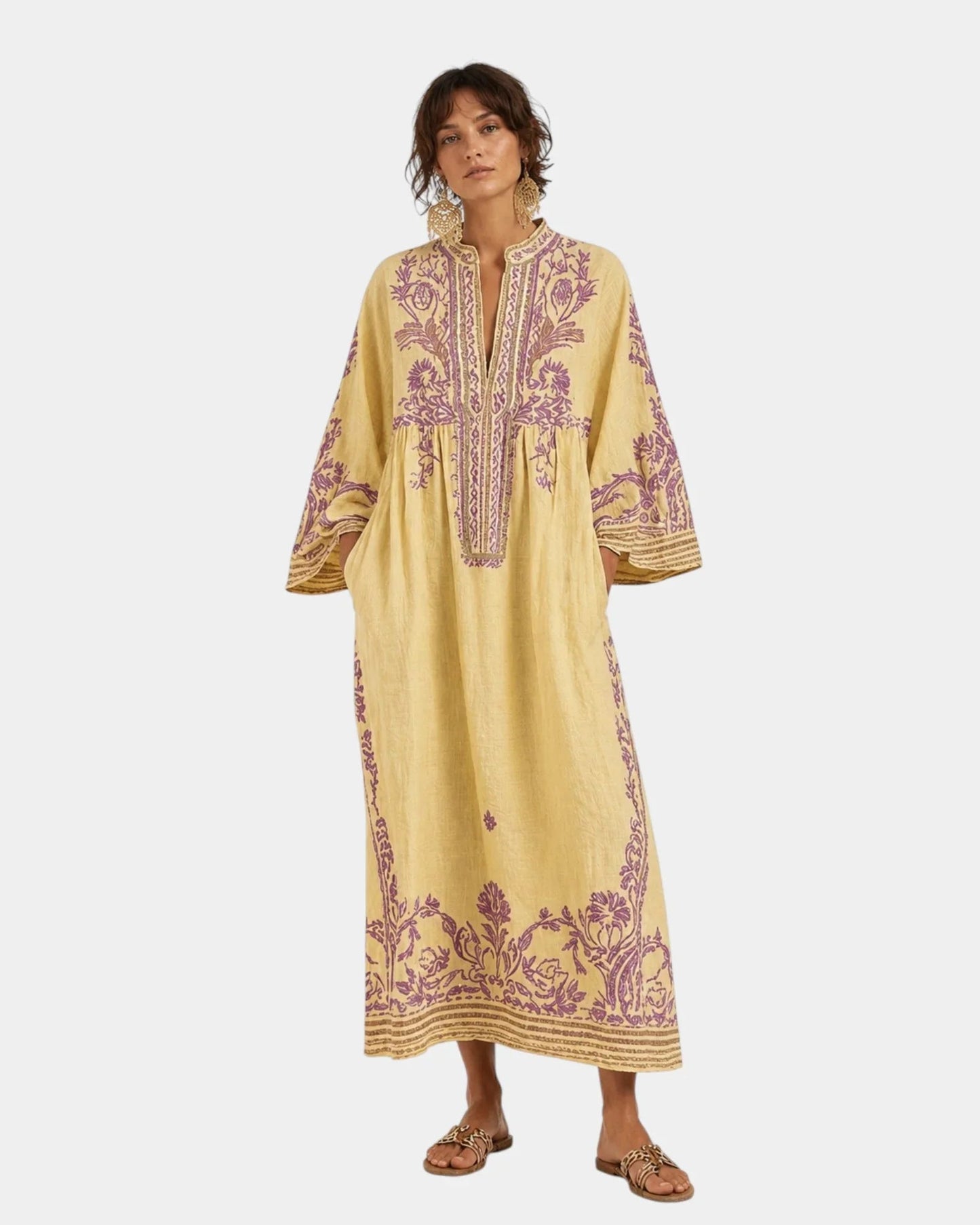 Aïssata | Robe boho au charme méditerranéen