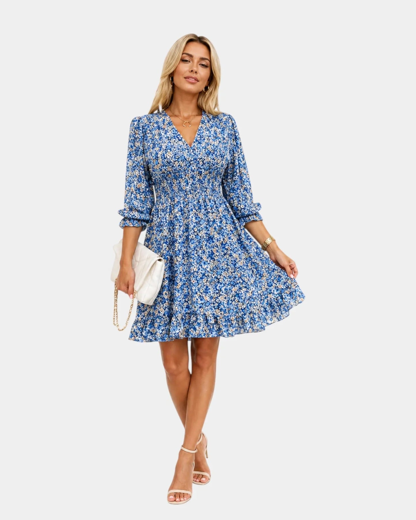 Adraste | Robe Florale Élégante