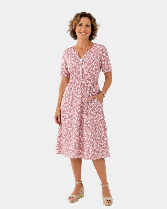 Iséa | Robe midi florale