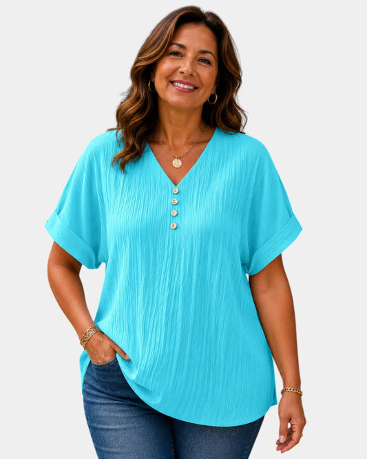 Alwena | Blouse à décolleté en V