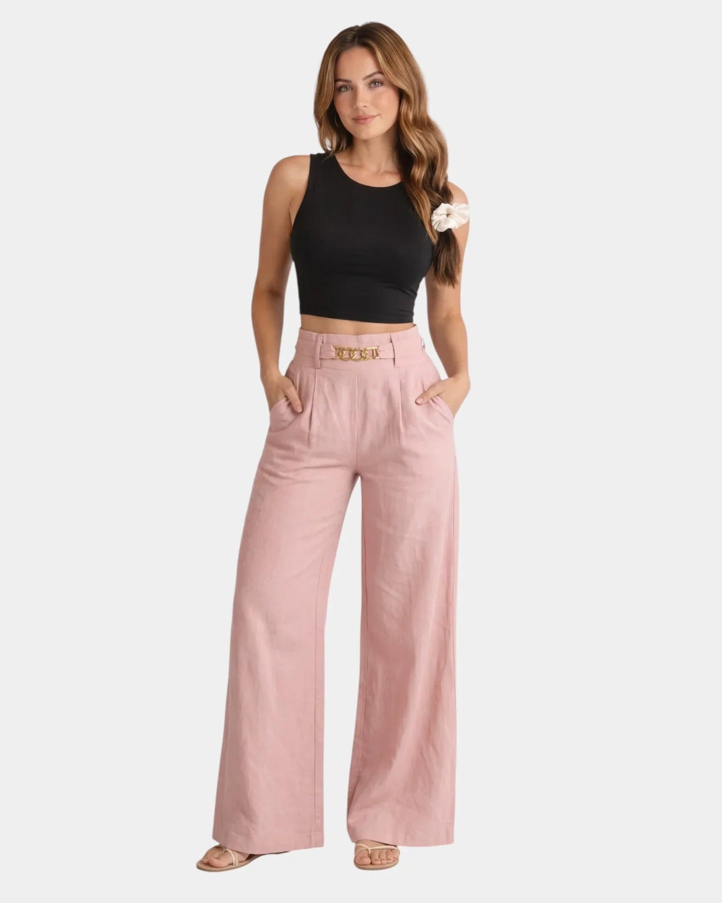 Audrey | Pantalon large élégant