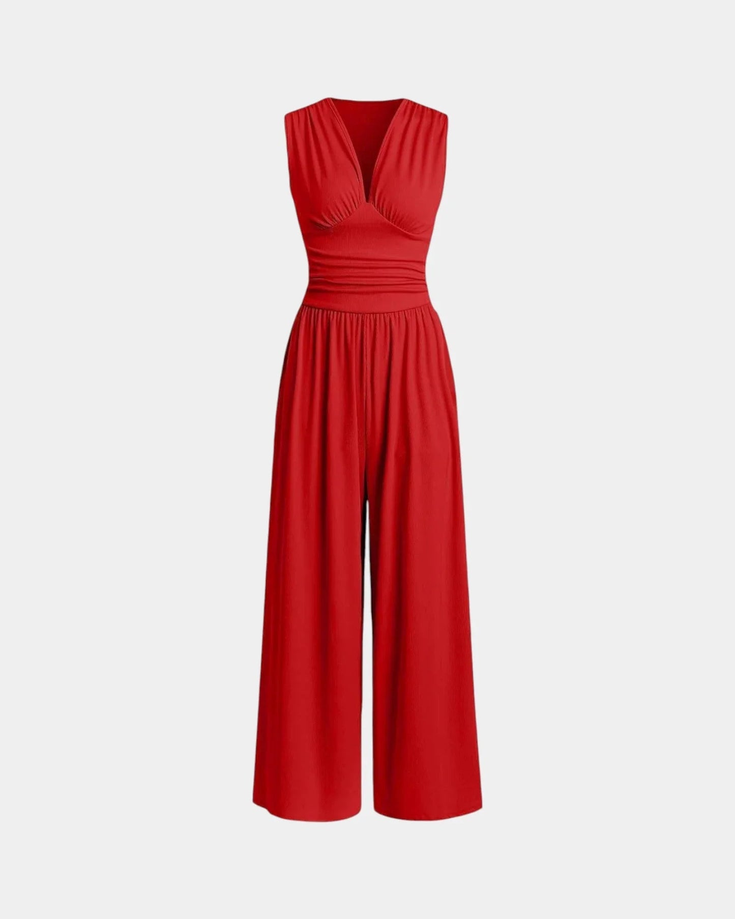 Sultana | Combinaison sans manches à jambes larges chic