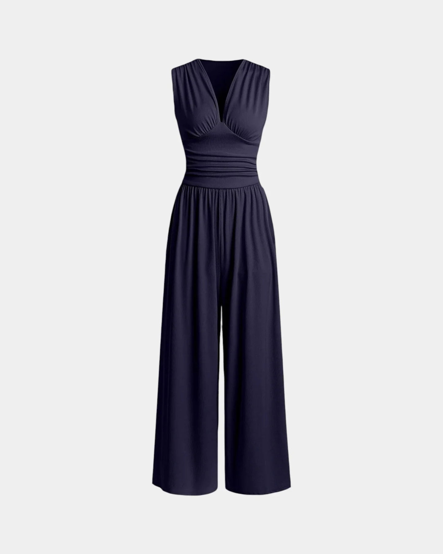 Sultana | Combinaison sans manches à jambes larges chic